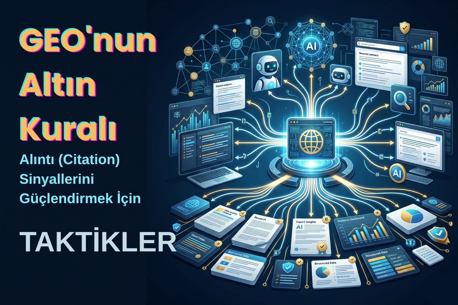 GEO'nun Altın Kuralı: "Alıntı (Citation)" Sinyallerini Güçlendirmek İçin Taktikler