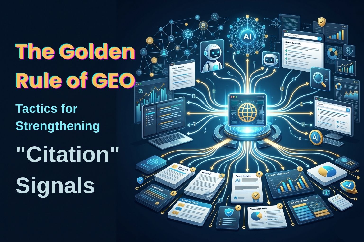 The Golden Rule of GEO: Tactics for Strengthening "Citation" Signals