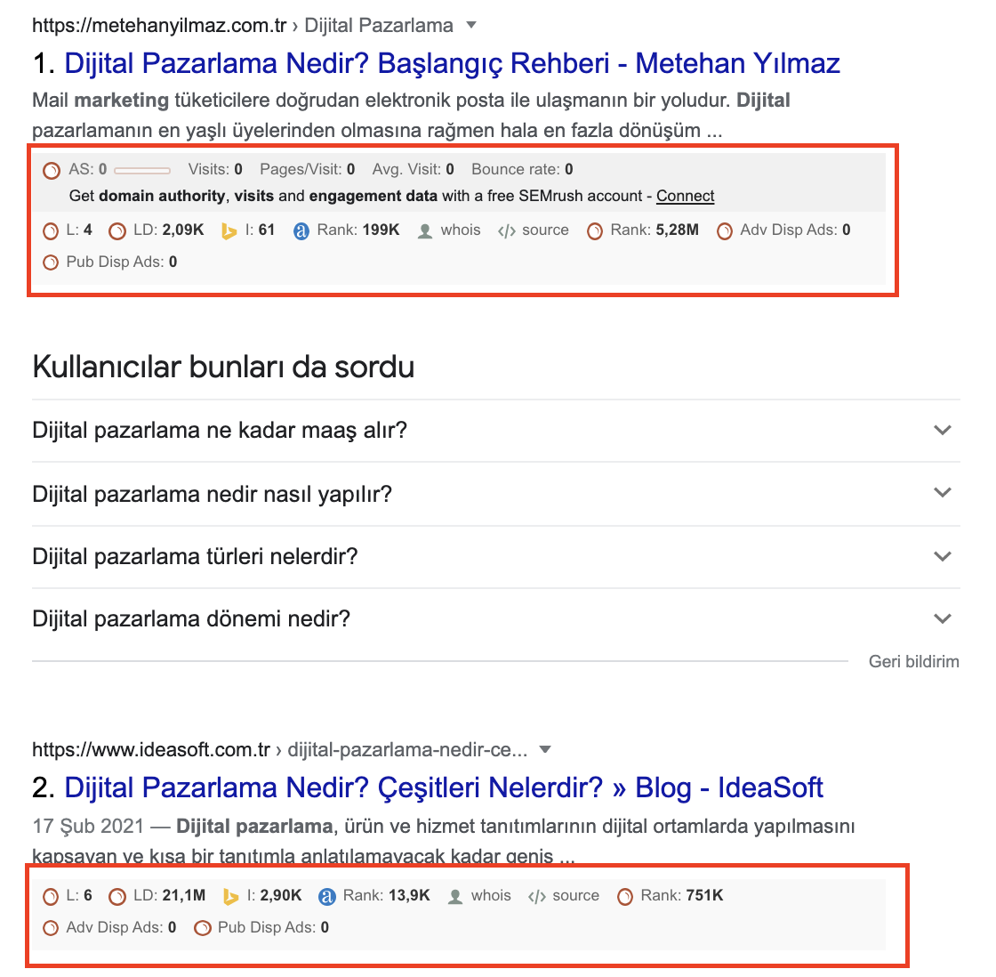 Web Siteniz İçin 10 Ücretsiz SEO Aracı
