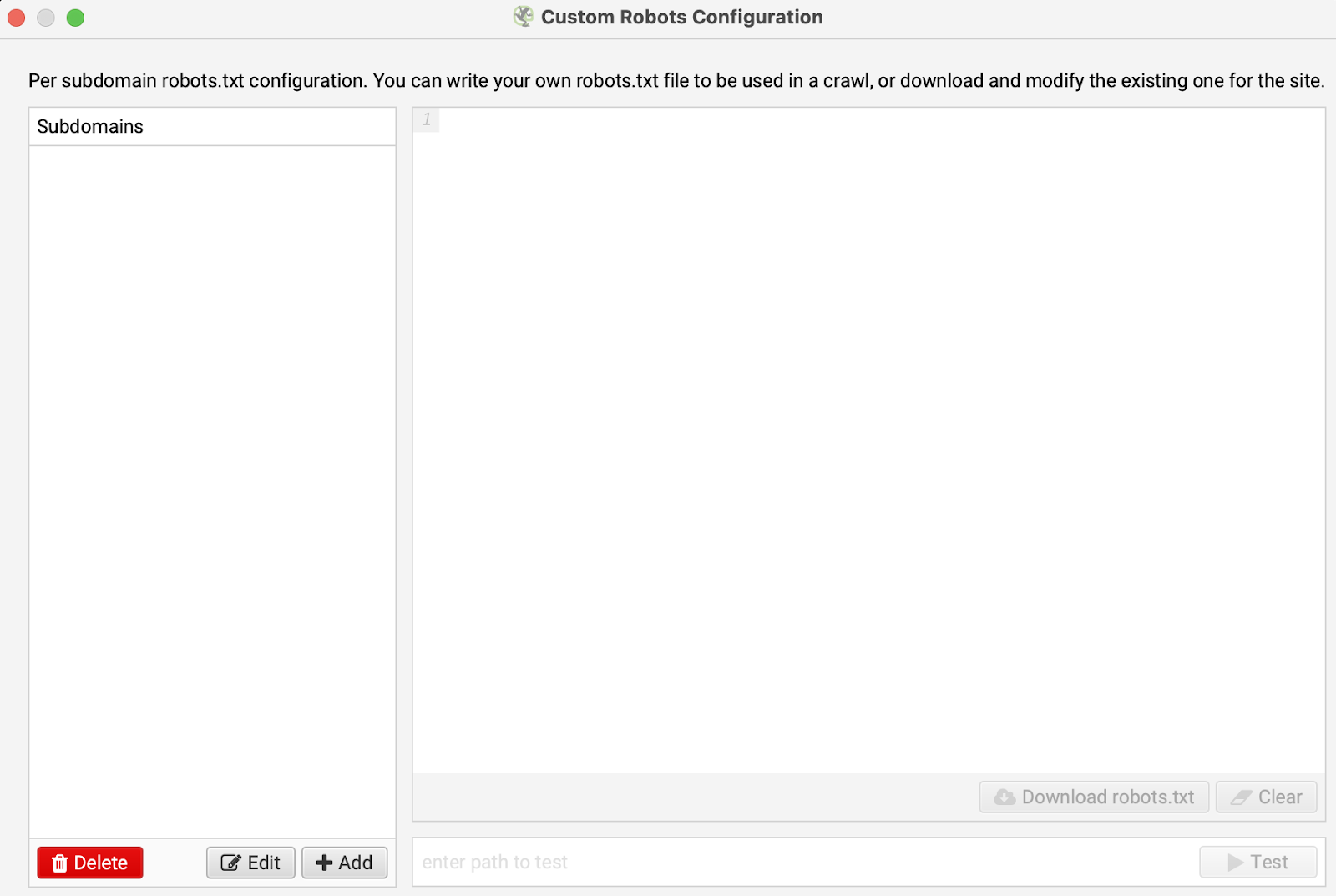 Screaming Frog User Guide and Configuration Settings
