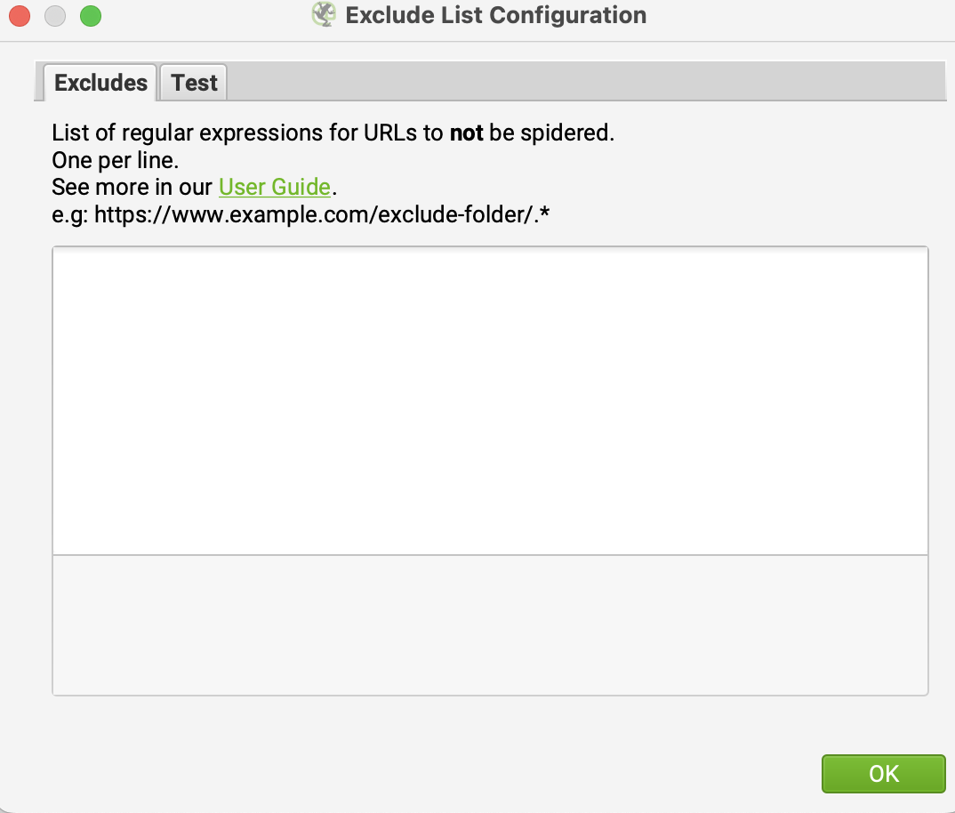 Screaming Frog User Guide and Configuration Settings