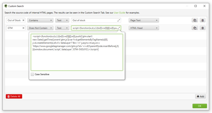 Screaming Frog User Guide and Configuration Settings