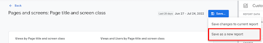 Exit, Entrance and Landing Page Reportings in GA4