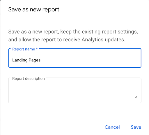 Exit, Entrance and Landing Page Reportings in GA4