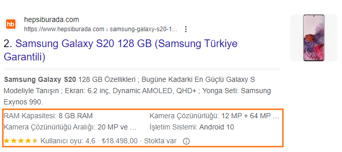 Google Search Snippet Türleri ve Teknikleri