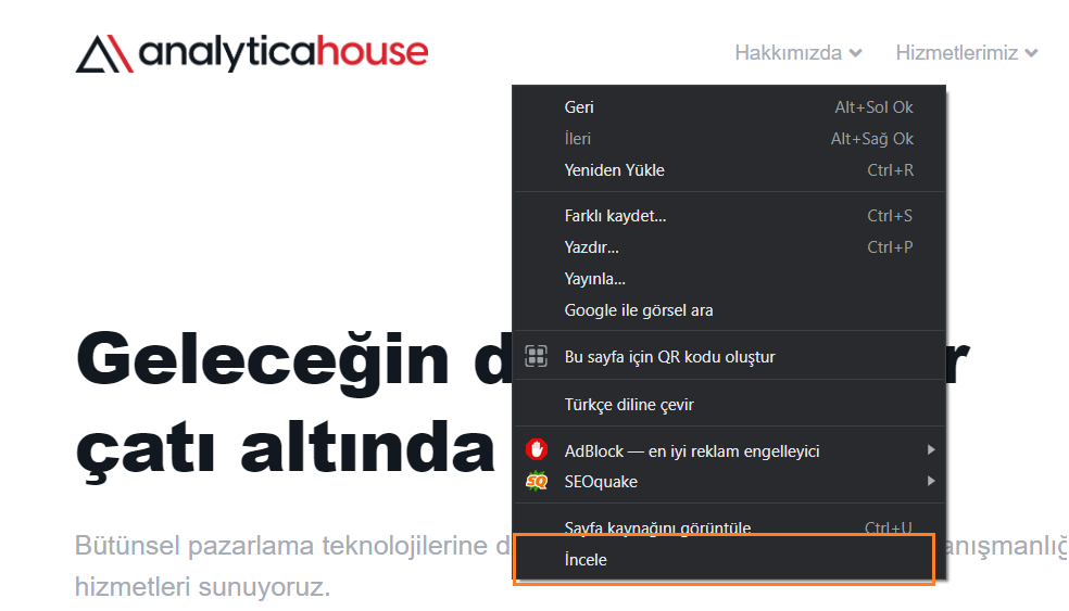 Website Analizinde User-agent ve Lokasyon Değişikliği
